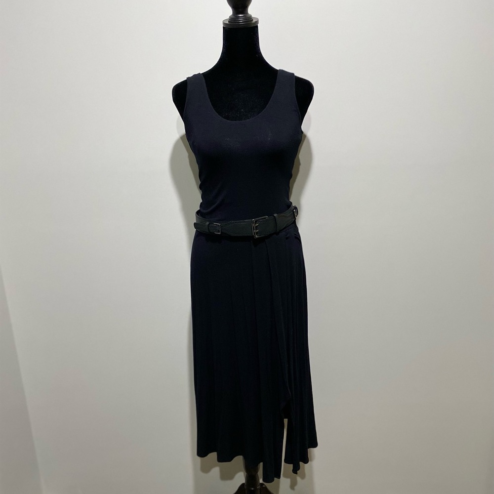 Calvin Klein Navy Dress, size 2, with belt